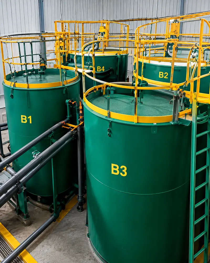 Supplementary Storage Tanks (B1, B2, B3, B4)